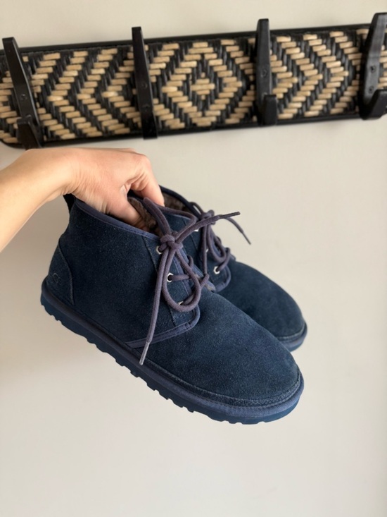 UGG Mens Neumel Chukka Boots - Size 10 - Navy Blue main image 7